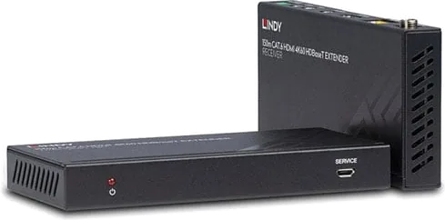 Lindy 150m Cat6 HDMI 4K60 IR & RS-232 HDBaseT Extender