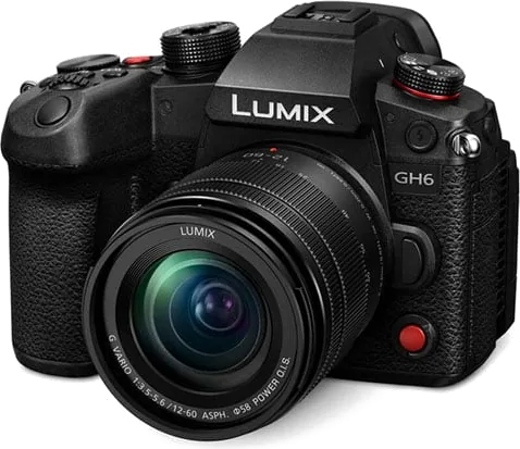 Panasonic Lumix GH6 Mirrorless Camera with 12-60mm Lumix Lens