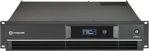 Dynacord - L1300FD-UK - DSP power amplifier 2 x 650W @ 4 ohms with FIR Drive