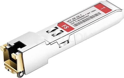 FS Customised 10/100/1000BASE-T SFP Copper RJ-45 100m Transceiver Module