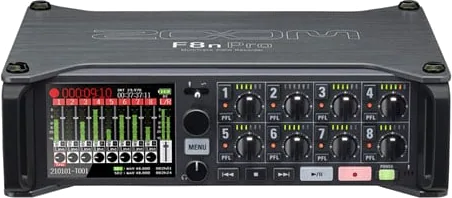 Zoom - F8N-Pro 32Bit Float Multitrack Field Recorder