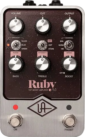 UAFX - Ruby '63 Top Boost Amplifier Pedal