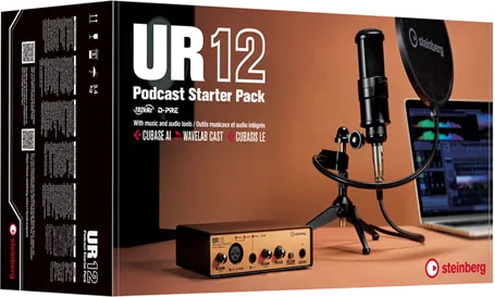 Steinberg UR12 Podcast Starter Pack