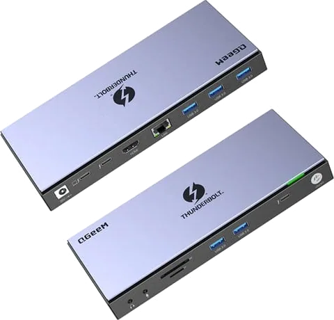QGeem 14 in 1 Thunderbolt 4 Docking Station