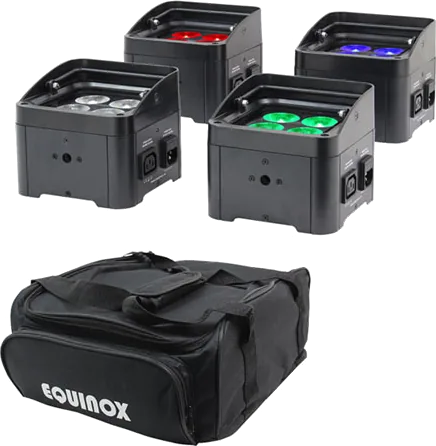 Equinox Colour Raider Uplighter Pack