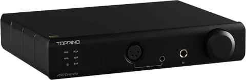 Topping - A90D, Desktop Headphone Amplifier - Black