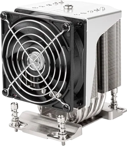 SilverStone XE04-SP3 CPU Cooler, AMD SP3/TR4 Compatibility, 92mm Fan, 1300-3800RPM, 54CFM, 38dB, 4-Pin PWM