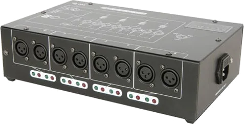 QTX 8 Way DMX Booster/Distributor