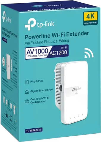tp-link AV1000 Gigabit Passthrough Powerline Extender