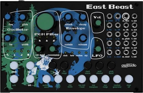 Cre8Audio East Beast Desktop Modular Synthesizer