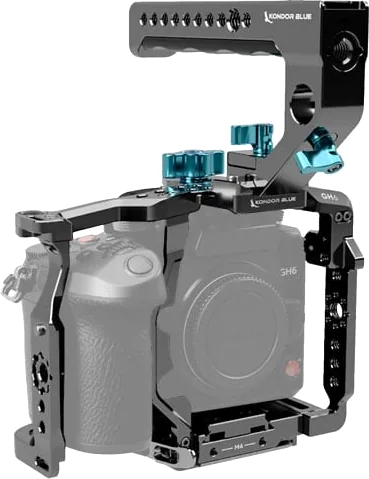 Kondor Blue Panasonic LUMIX GH6 Cage With Top Handle (Space Grey)