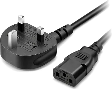 Thermaltake 1.8m Kettle Lead IEC C13 UK Power Cable