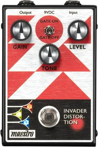 Maestro - Invader Distortion Distortion Effects Pedal