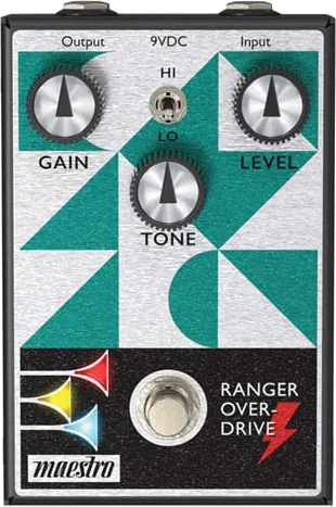Maestro Ranger Overdrive Effects Pedal
