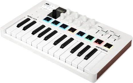 Arturia MiniLab Mk 3 25 Note Velocity-Sensitive Slim Keyboard