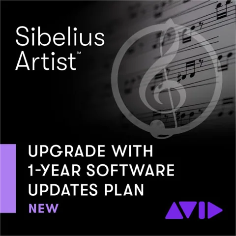 Avid Sibelius Artist 1-Yr Support/Updates