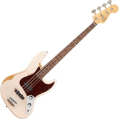 Fender Flea Jazz Bass - Roadworn Shell Pink