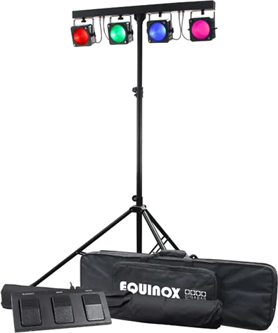 Equinox - Gigabar MKII 4 x 30W RGB COB Bar System