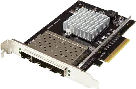 StarTech.com Quad Port PCI Express 10G SFP+ Ethernet Network Card