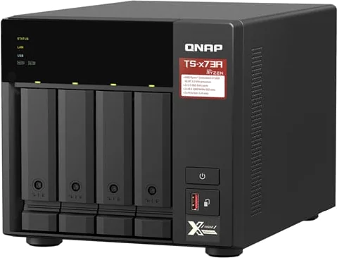 QNAP 4 Bay TS-473A-8G Desktop NAS Enclosure