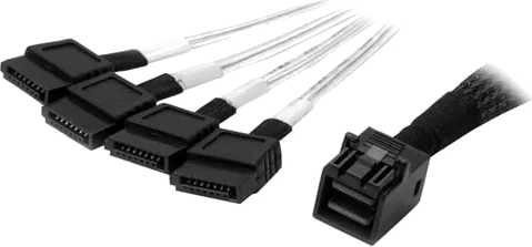 StarTech.com SFF-8643 Mini-SAS to SATA Cable 1M