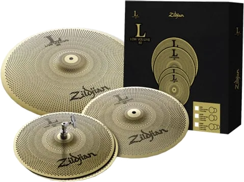 Zildjian L80 Low Volume Cymbal Pack – 13/14/18"