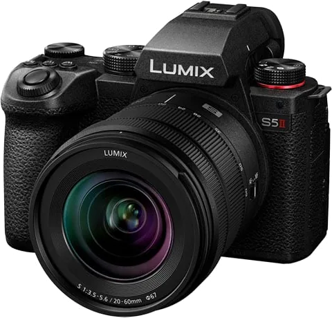 Panasonic Lumix S5II Mirrorless Camera with S 20-60mm Lens