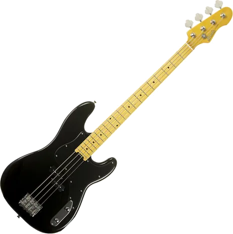 Blade Austin Classic Bass, Black Maple FB, Chrome Parts