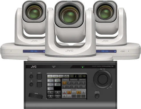 JVC KY-PZ510NWE PTZ Camera Bundle