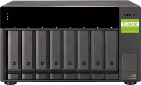 QNAP TL-D800C 8 bay Desktop JBOD Storage Enclosure