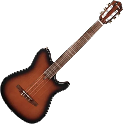 Ibanez FRH10N Electro Acoustic Guitar - Brown Sunburst Flat