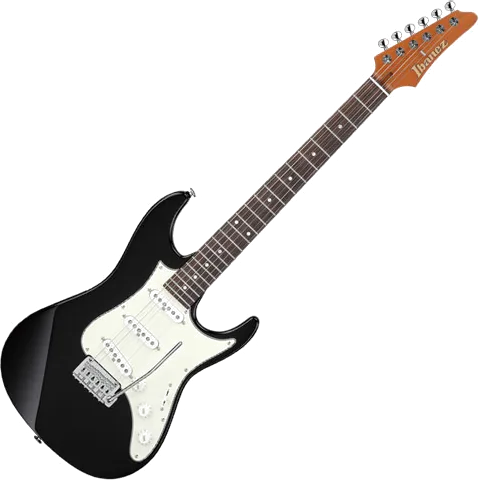 Ibanez - Prestige AZ2203N - Black, SSS, Non-Locking Tremolo, Rosewood Fingerboard+ Hard Case