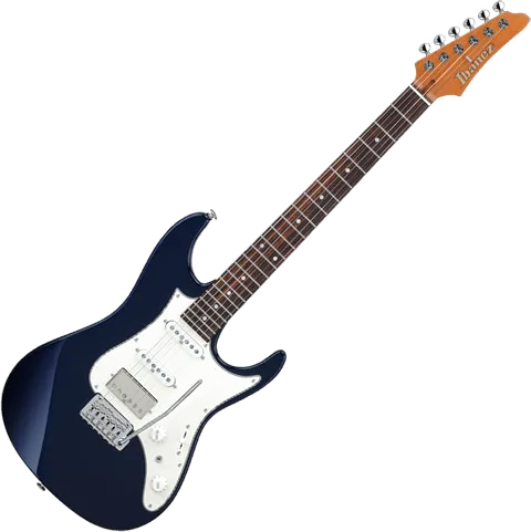 Ibanez - Prestige AZ2204NW - Dark Tide Blue, HSS, Non-Locking Tremolo, Rosewood Fingerboard+ Hard Case
