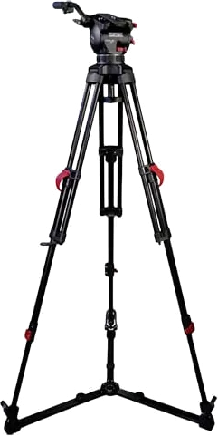 Cartoni Focus 10 System 2-ST Red Lock Floor Spreader Tripod Kit