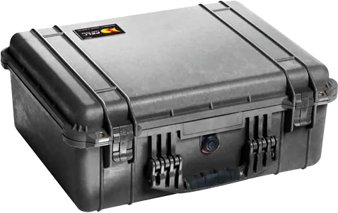 Peli 1550 Protective Case With No Foam (Black)