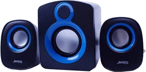 Xclio Compact 2.1ch with Subwoofer Desktop Speakers USB Bus Powered with Built in Soundcard