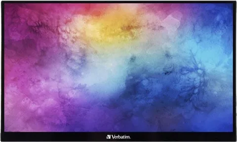 Verbatim 14" Full HD 60Hz IPS Portable Touchscreen Monitor USB-C HDMI