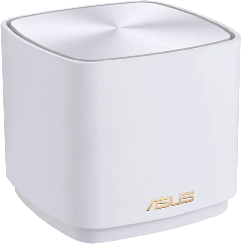 ASUS Dual-Band ZenWiFi XD4 Plus (1-Pack) AX1800 Home Mesh WiFi System - White