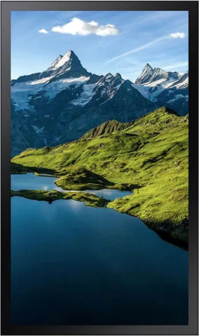 75" Samsung OH75A Outdoor High Bright Panel, 4K UHD, 3840x2160, IP56, 1200:1, 3500cd/m², 2x HDMI, USB/RJ45/RS232C