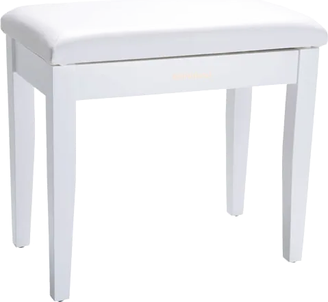 Roland RPB-100WH Piano Bench with Storage Compartment (Satin White)