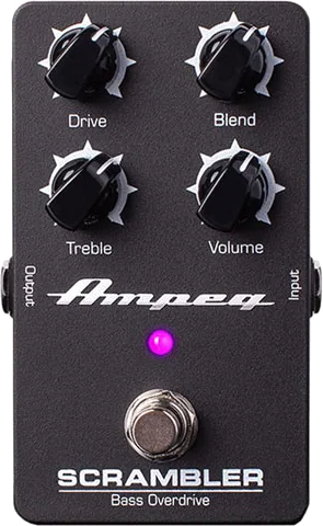 Ampeg Scrambler Bass Overdrive Pedal