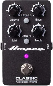 Ampeg Classic Analog Bass Preamp Pedal