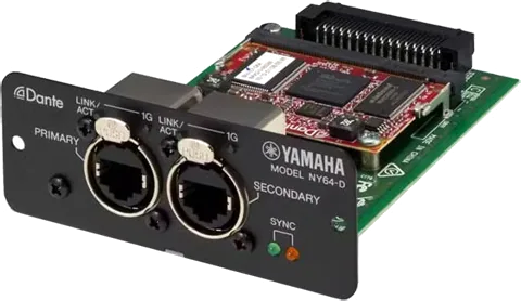 Yamaha NY64-D Dante Expansion Card