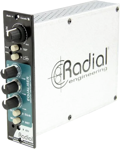 Radial Workhorse PreMax Microphone Preamplifier and EQ