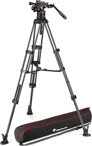 Manfrotto Nitrotech 612 & CF Twin MS Tripod