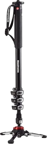 Manfrotto XPRO aluminium 4 section fluid video monopod