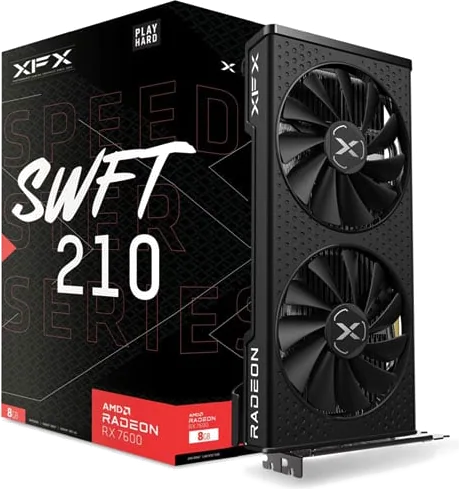 XFX Radeon RX 7600 Speedster SWFT 210 Core 8GB