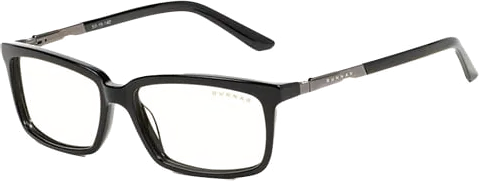 GUNNAR Optiks Haus Blue Light Filter Glasses, Onyx, Clear Tint