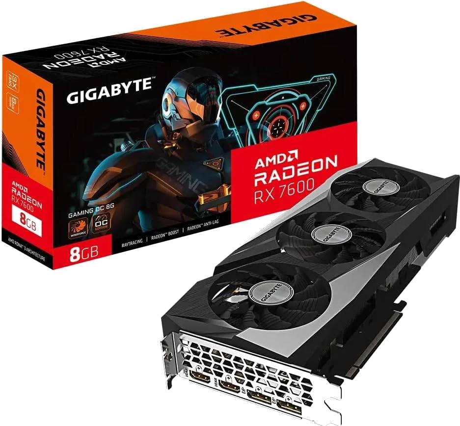 Gigabyte Radeon RX 7600 GAMING OC 8GB