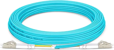 FS LC-LC UPC Duplex OM4 Patch Lead 5m